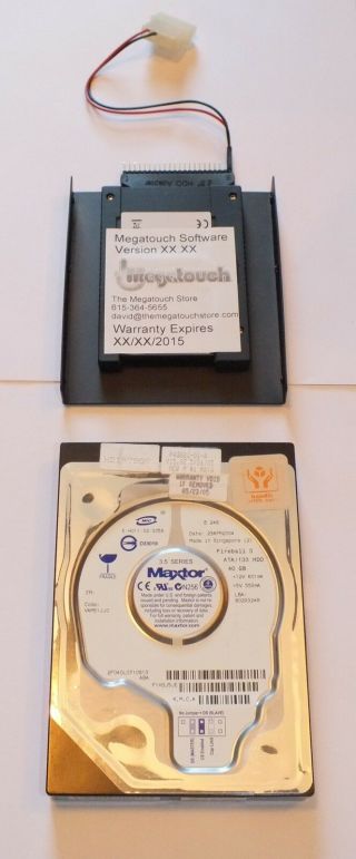 Merit Megatouch Force 2011 Hard Drive SSD IDE 11 - Plug N Play 2
