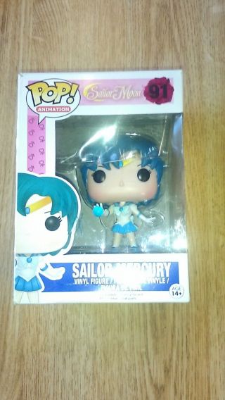 Pop Animation.  Sailor Moon.  Sailor Mercury