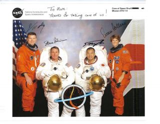 Space Shuttle Sts - 114 Discovery Crew Signed