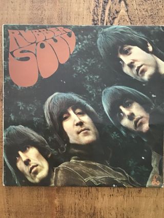 The Beatles Rubber Soul 12” Vinyl Lp 1965 Parlophone Pmc1267 Mono Xex579 - 4