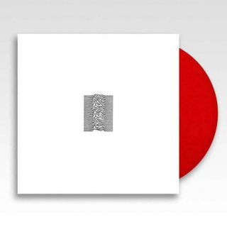 Joy Division Unknown Pleasures Ruby Red Vinyl Lp 40th Annivers Alternate Cover