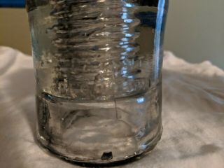 - W.  E.  MFG.  CO.  PATENT DEC 19 1871 W.  U.  Old Telegraph Glass Insulator 4