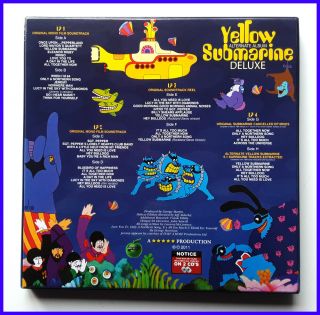 THE BEATLES - THE REAL ALTERNATE YELLOW SUBMARINE BOX SET 4 - LP 2 - CD w/BOOKLET 2