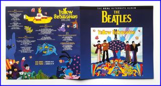 THE BEATLES - THE REAL ALTERNATE YELLOW SUBMARINE BOX SET 4 - LP 2 - CD w/BOOKLET 3