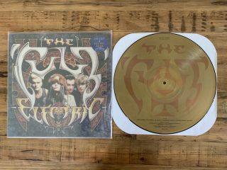 Rare The Cult Electric Gold Vinyl Picture Disc 1987 Love Sonic Temple