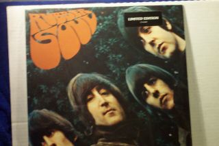 The Beatles Lp " Rubber Soul " Parlophone Records Stereo