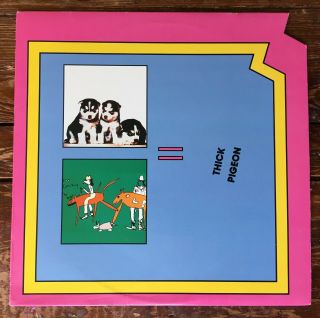 Thick Pigeon - Too Many Cowboys (vinyl,  Lp,  1984,  Us,  Factory,  Factus 16) Rare