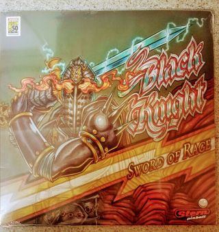 Stern Pinball Black Knight Sword Of Rage 2019 Sdcc Vinyl Record Exclusive