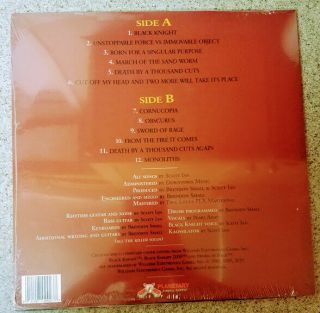 Stern Pinball Black Knight Sword Of Rage 2019 SDCC Vinyl Record Exclusive 2