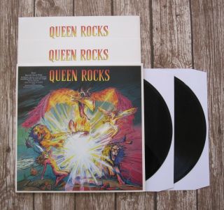Queen : Rocks 1997 Double 2 X Lp Special Heavy Vinyl Gatefold Uk Album