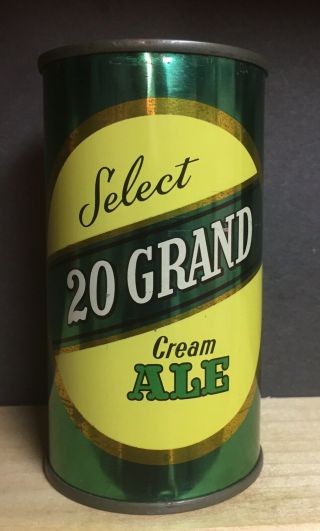 20 Grand Ale 12oz Flat Top Can - Red Top Brewing Cincinnati Oh