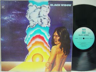 Black Widow - S/t Lp (rare German Import On Repertoire,  Debut Album,  Prog/psych)