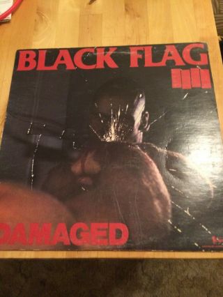 Black Flag: 1984 Sst Records Repress 12  Vinyl Record Sst 007