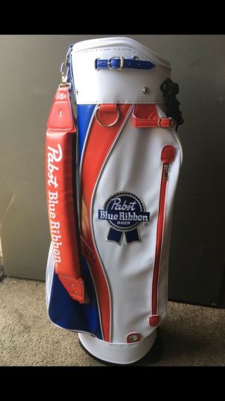 Pabst Blue Ribbon Beer Golf Club Bag Pbr
