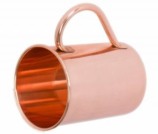 Classic Solid Copper Moscow Mule Mug Pure Copper No Lining Smooth Finish set of4 2
