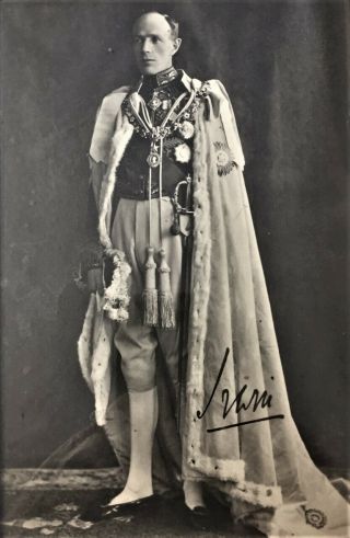 ca.  1928 signed photo of LORD IRWIN,  British Viceroy of India,  aka Lord Halifax 2