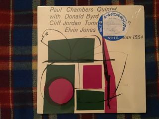 Paul Chambers– Paul Chambers Quintet - Blue Note Japan Nm Wax Obi Vinyl Lp