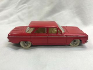Dinky Toys 552 Chevrolet Corvair Red very 2
