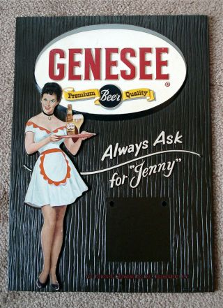 Genesee Beer - Rochester,  Ny - " Always Ask For Jenny " - Hard Calendar -
