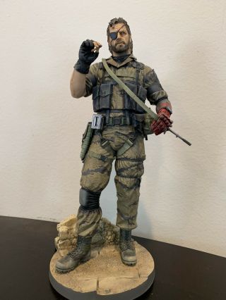 Metal Gear Solid V The Phantom Pain Venom Snake 1/6 Statue Gecco With D Dog