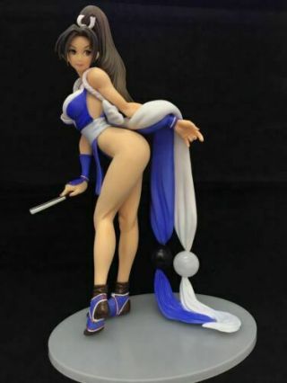 Anime King Of Fighters Xiii Mai Shiranui Action Figure Toys No Box 1 Blue 26cm