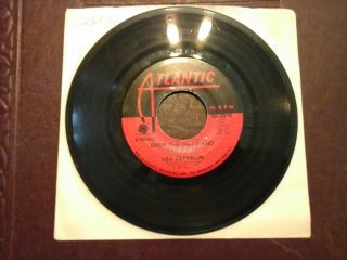 Led Zepplin - Dancing Days/over The Hills And Far Away 45 Record 1973 Atlantic