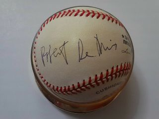 Robert Deniro And Martin Scorsese Autographed Nl Baseball With Psa Perfect
