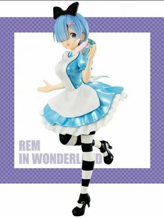 Anime Re:life In A Different World From Zero Rem In Wonderland Figure