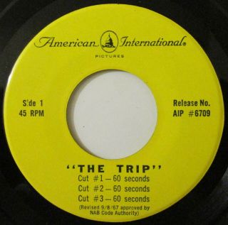 " The Trip " 1967 American International Radio Spots 45 - Psych - Electric Flag