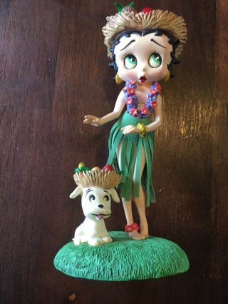 Betty Boop “hawaiian Holiday” Danbury Collector Figurine With
