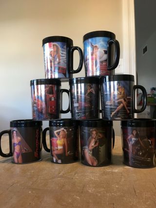 1988 And 1989 Snap - On Toolmate Cups - 9 In Total