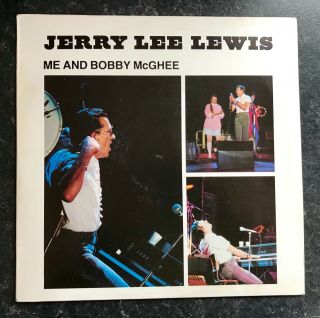 Lp Jerry Lee Lewis Album Live In Sweden “me And Bobby Mcgee” Rock’n’roll Country