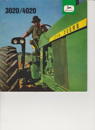 John Deere 3020/4020 Tractor Sales Brochure From Germany