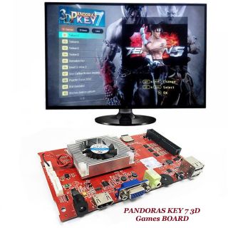 Pandoras Key 7 3d Games Arcade Console 2177 In 1 Pcb Motherboard Vga Hdmi Output