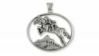 Horse Pendant Jewelry Sterling Silver Handmade Horse Pendant Jh2 - P