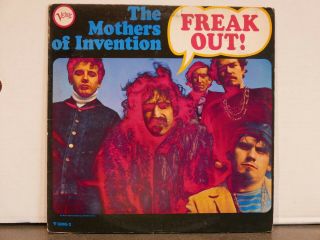 Frank Zappa Mothers Of Invention Freak Out Double Lp 1966 Verve
