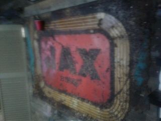 Jax Beer Advertising Tin Sign Very Large 71×47 And Beautifully Rustic