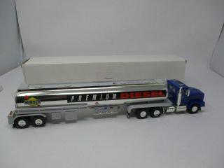" Vintage " Sunoco Truck & Trailer Chrome 1998 Kenworth Talking Tanker Series 5