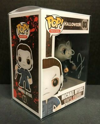 Michael Myers Funko POP Signed by Jamie Lee Curtis - Halloween 2
