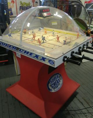 ICE CHEXX BUBBLE HOCKEY COIN - OPERATED SHAPE Available 5