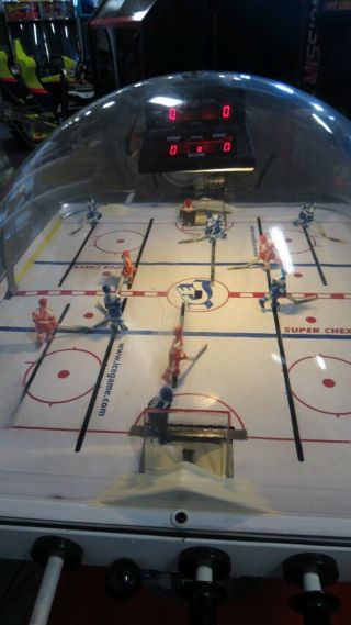 ICE CHEXX BUBBLE HOCKEY COIN - OPERATED SHAPE Available 6