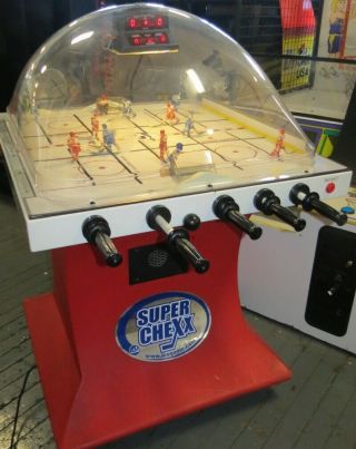 ICE CHEXX BUBBLE HOCKEY COIN - OPERATED SHAPE Available 8
