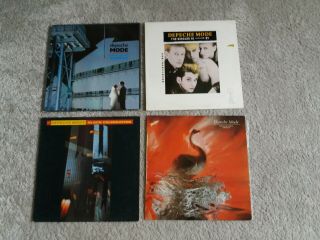 Vinyl 12 " Lp 4 X Depeche Mode Vinyl Lps - All - Grey Vinyl