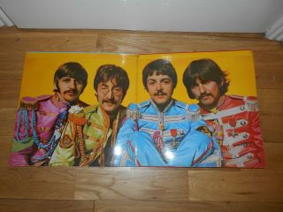 THE BEATLES SGT PEPPERS LONELY HEARTS CLUB BAND VINYL ALBUM PARLOPHONE EMI VGC 3