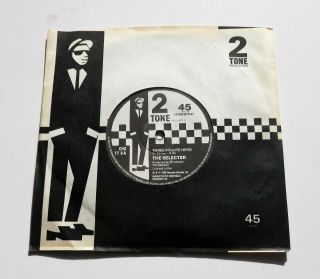 The Selecter - Three Minute Hero Uk 1980 Two Tone 7 " Single Paper Labels