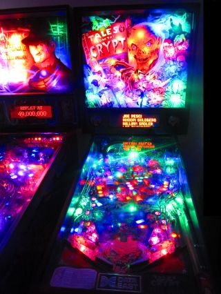 Tales From the Crypt Complete LED Lighting Kit BRIGHT PINBALL LED KIT 2