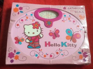 Sanrio Hello Kitty Pink Bathroom Scale W Butterflies 2005