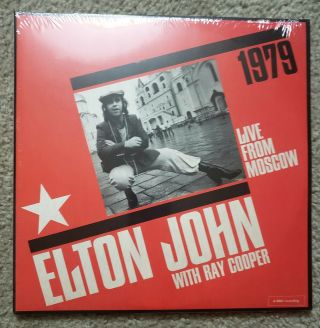 Elton John Live From Moscow 2 Lps Ltd Vinyl Record Store Day 2019