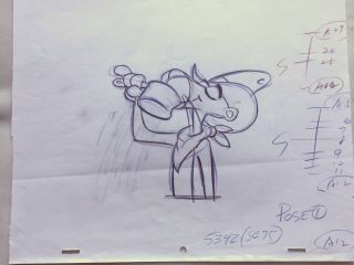 Pink Panther Production Drawing