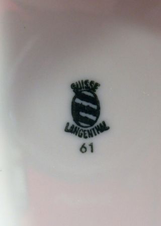 Le Gentilhomme Hotel Richemond Geneve dish Porcelain Oval Soap Trinket Dish Pair 5